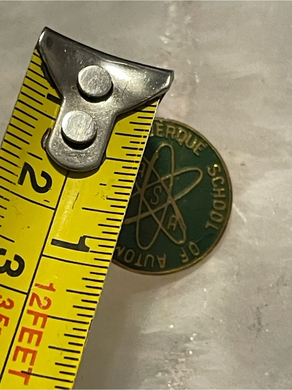 Albuquerque School of Automation Green Emamel Pin #8607